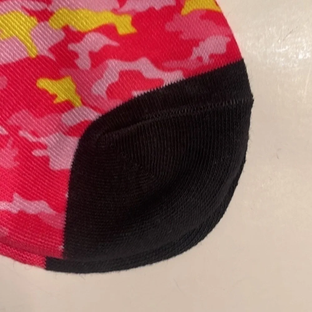 Mountain Dew Unisex Pink Camo socks New OS